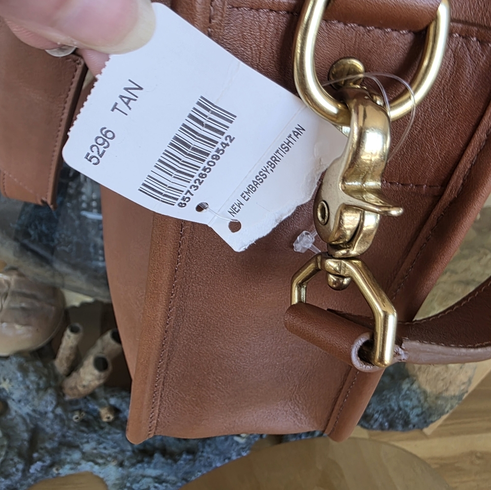 NEW, Coach Embassy Briefcase - Picture 9 of 15